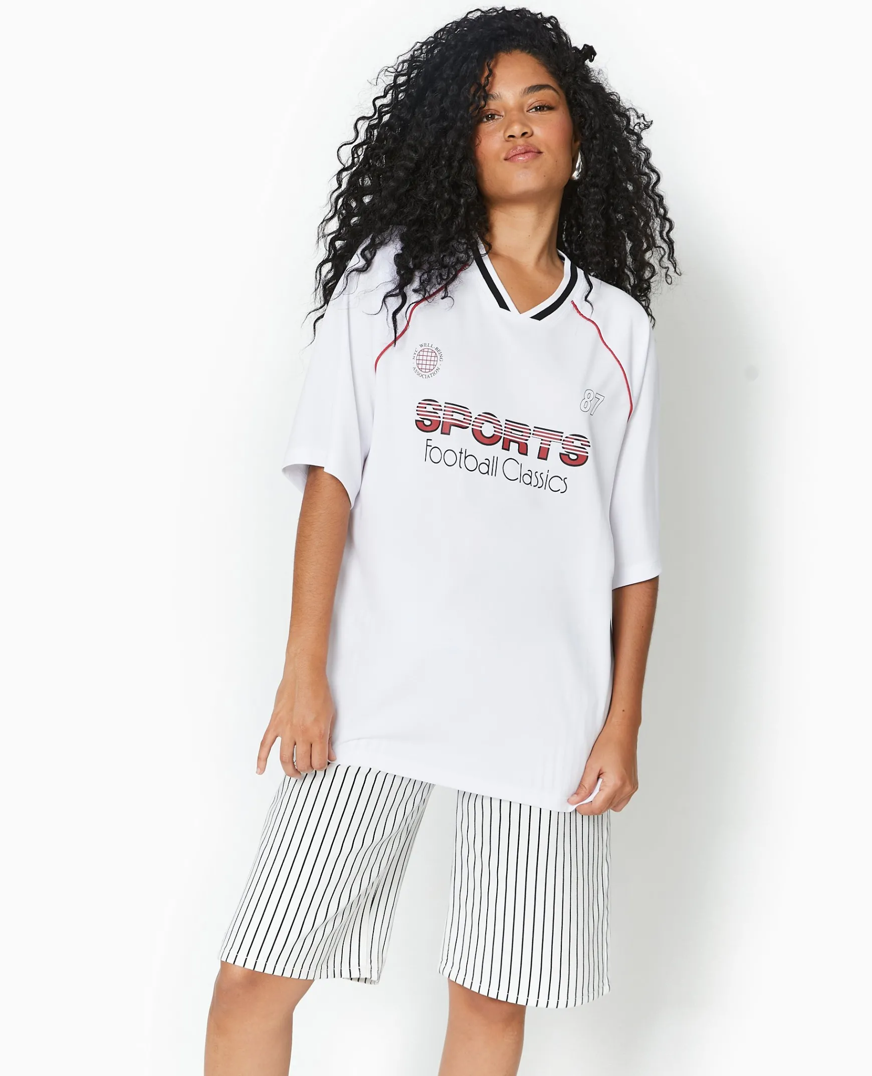 Pimkie Toute La Collection|T-Shirt Et Top^Maillot De Foot Oversize -