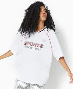 Pimkie Toute La Collection|T-Shirt Et Top^Maillot De Foot Oversize -