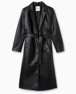 Pimkie Toute La Collection|Pimkie Positive^Manteau Long En Simili Cuir -