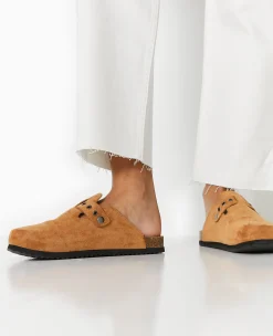 Pimkie Mules^Mules Fermées Esprit Sabot En Suédine -