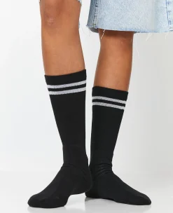 Pimkie Collants Et Chaussettes|Toute La Collection^Paire De Chaussettes Avec Bandes Lurex -