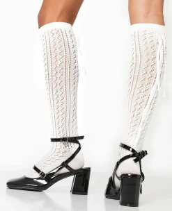 Pimkie Collants Et Chaussettes^Paire De Chaussettes Avec Rubans Satinés -