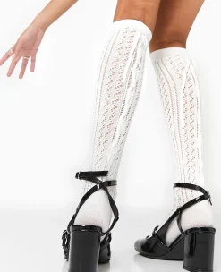 Pimkie Collants Et Chaussettes^Paire De Chaussettes Avec Rubans Satinés -