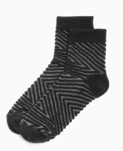 Pimkie Collants Et Chaussettes|Pimkie Positive^Paire De Chaussettes Avec Rayures Maille Bouclette -