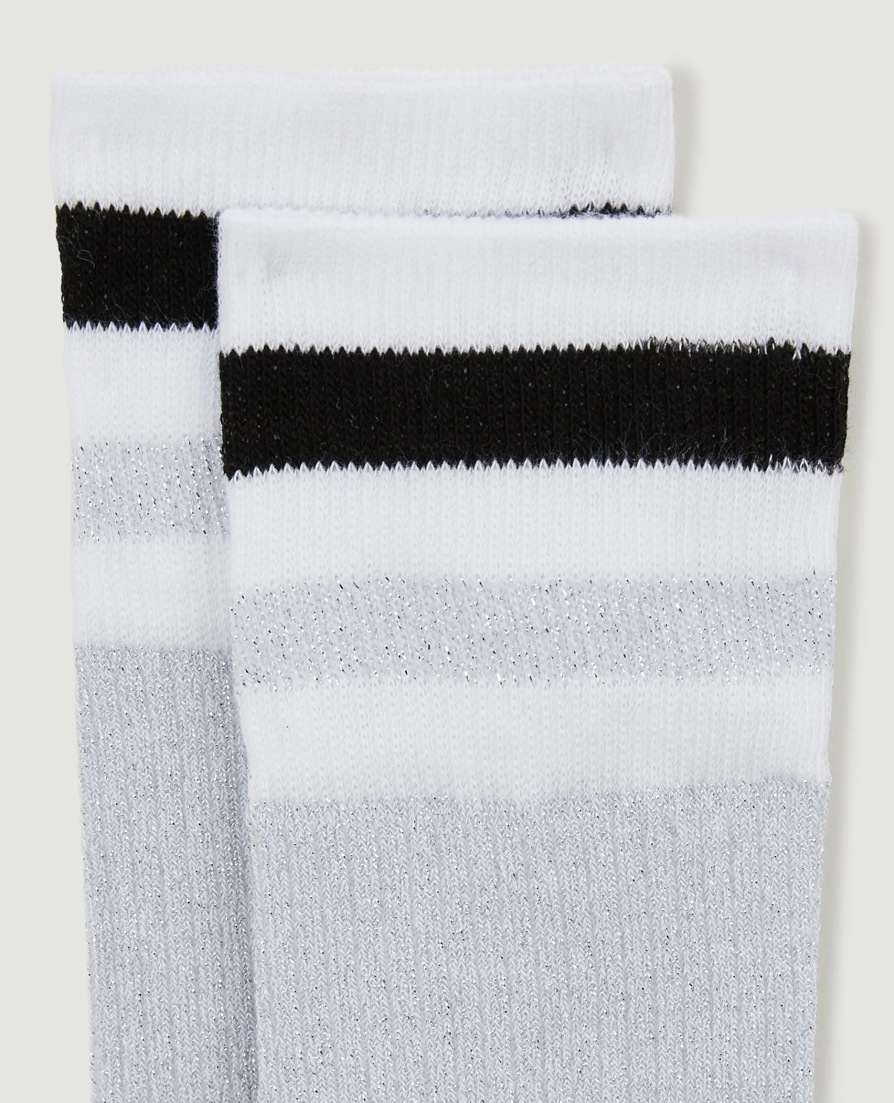 Pimkie Collants Et Chaussettes|Toute La Collection^Paire De Chaussettes Hautes Avec Lurex -