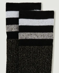 Pimkie Collants Et Chaussettes|Toute La Collection^Paire De Chaussettes Hautes Avec Lurex -