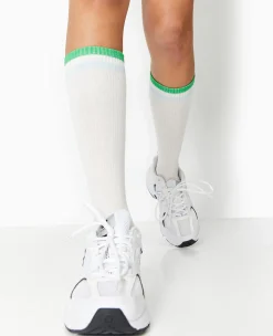 Pimkie Collants Et Chaussettes^Paire De Chaussettes Hautes Avec Bandes Couleur -