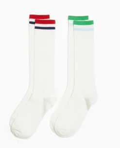 Pimkie Collants Et Chaussettes^Paire De Chaussettes Hautes Avec Bandes Couleur -