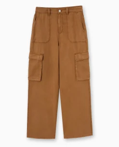 Pimkie Pantalon^Pantalon Cargo En Tissu Fluide Tencel -