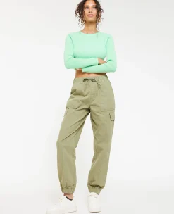 Pimkie Pimkie Positive|Pantalon^Pantalon Cargo Taille Et Bas élastiqués -