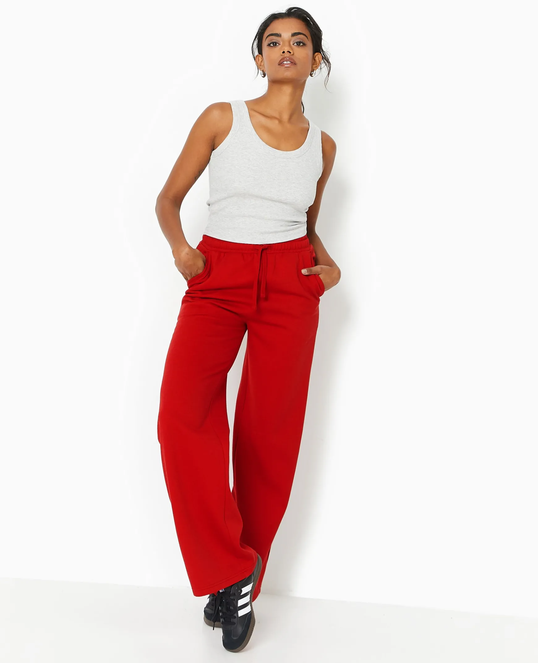 Pimkie Toute La Collection|Pimkie Positive^Pantalon De Jogging Droit En Molleton -