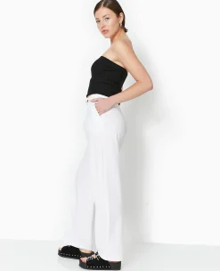 Pimkie Pantalon^Pantalon Droit Avec Jeu De Boutonnage Devant -