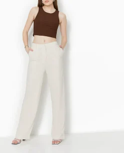 Pimkie Toute La Collection|Tailleur^Pantalon Droit Avec Lin -