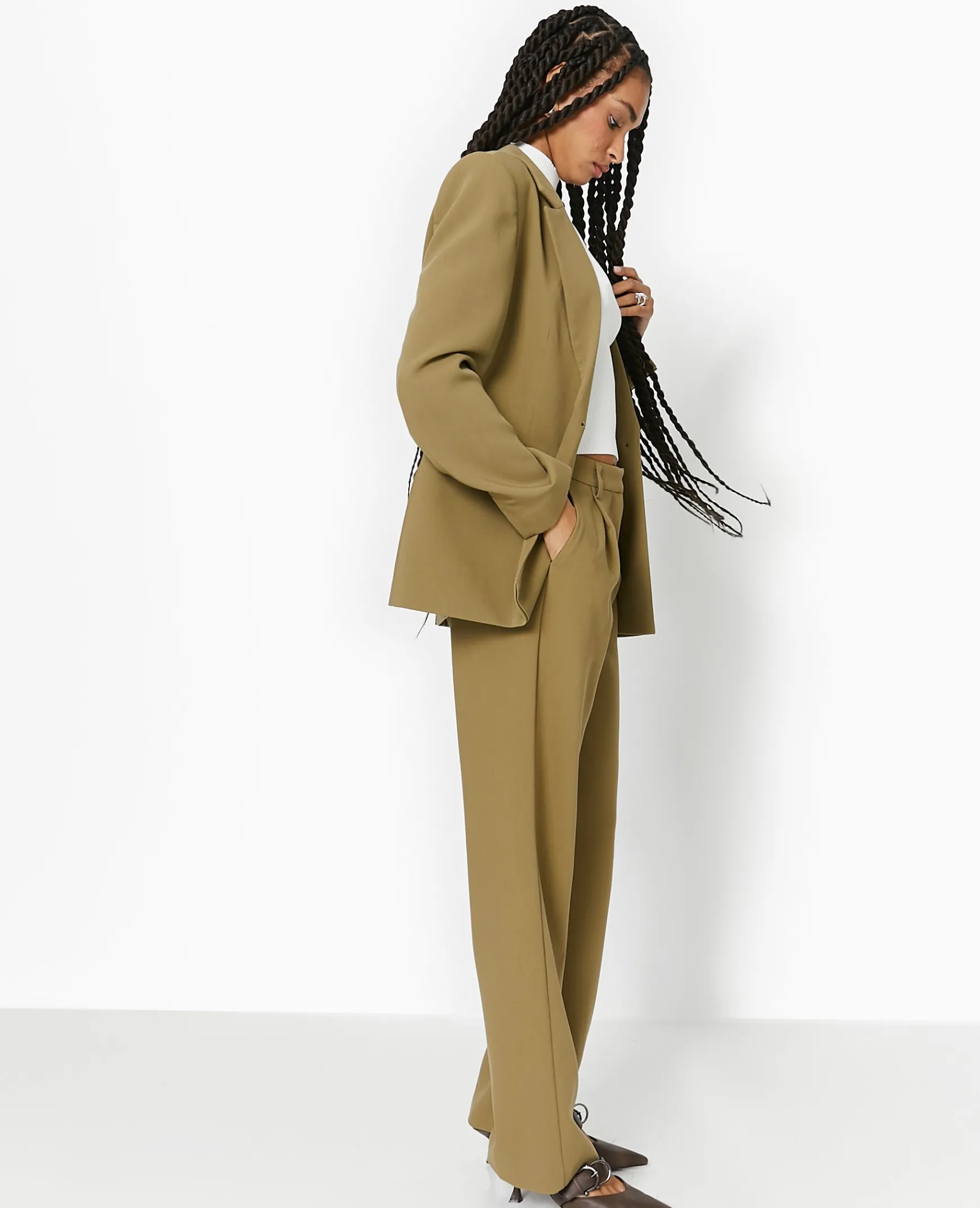 Pimkie Tailleur|Pantalon^Pantalon Droit Avec Pinces -