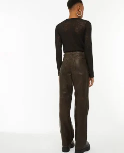 Pimkie Pantalon^Pantalon Droit En Simili -