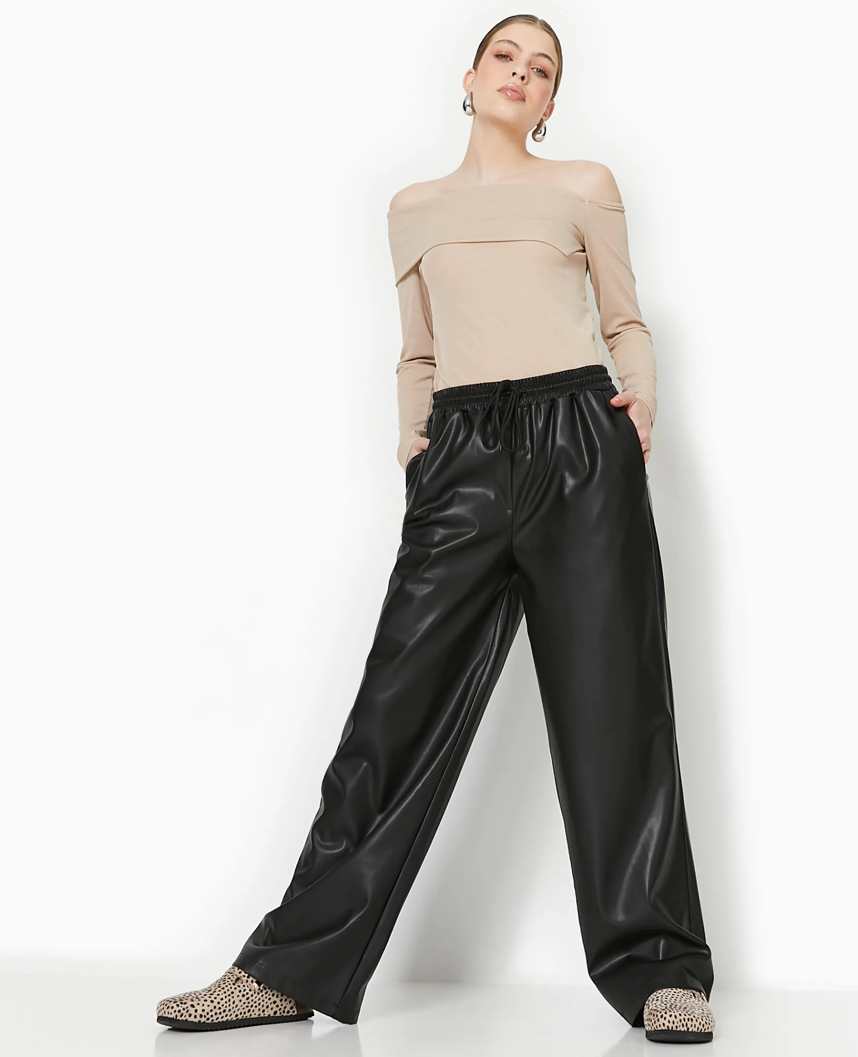 Pimkie Pantalon^Pantalon En Simili Taille élastiquée -
