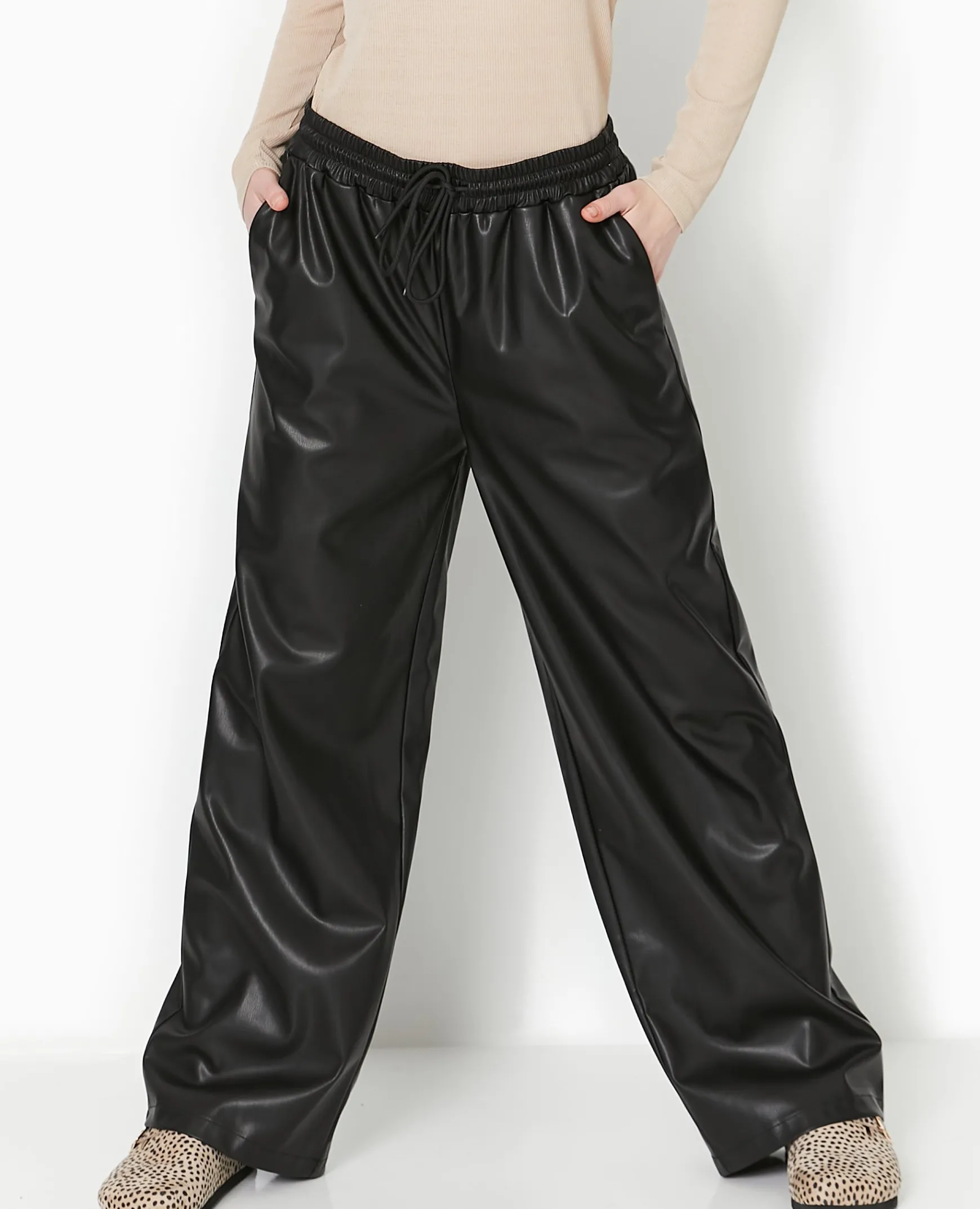 Pimkie Pantalon^Pantalon En Simili Taille élastiquée -