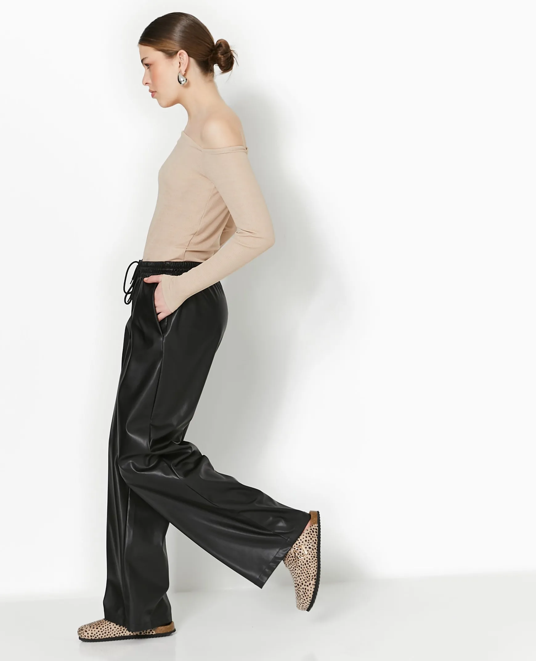 Pimkie Pantalon^Pantalon En Simili Taille élastiquée -