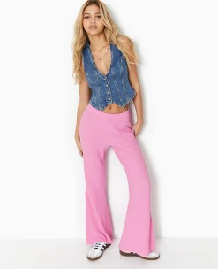 Pimkie Ensembles|Pantalon^Pantalon Flare En Tissu Reliéfé -
