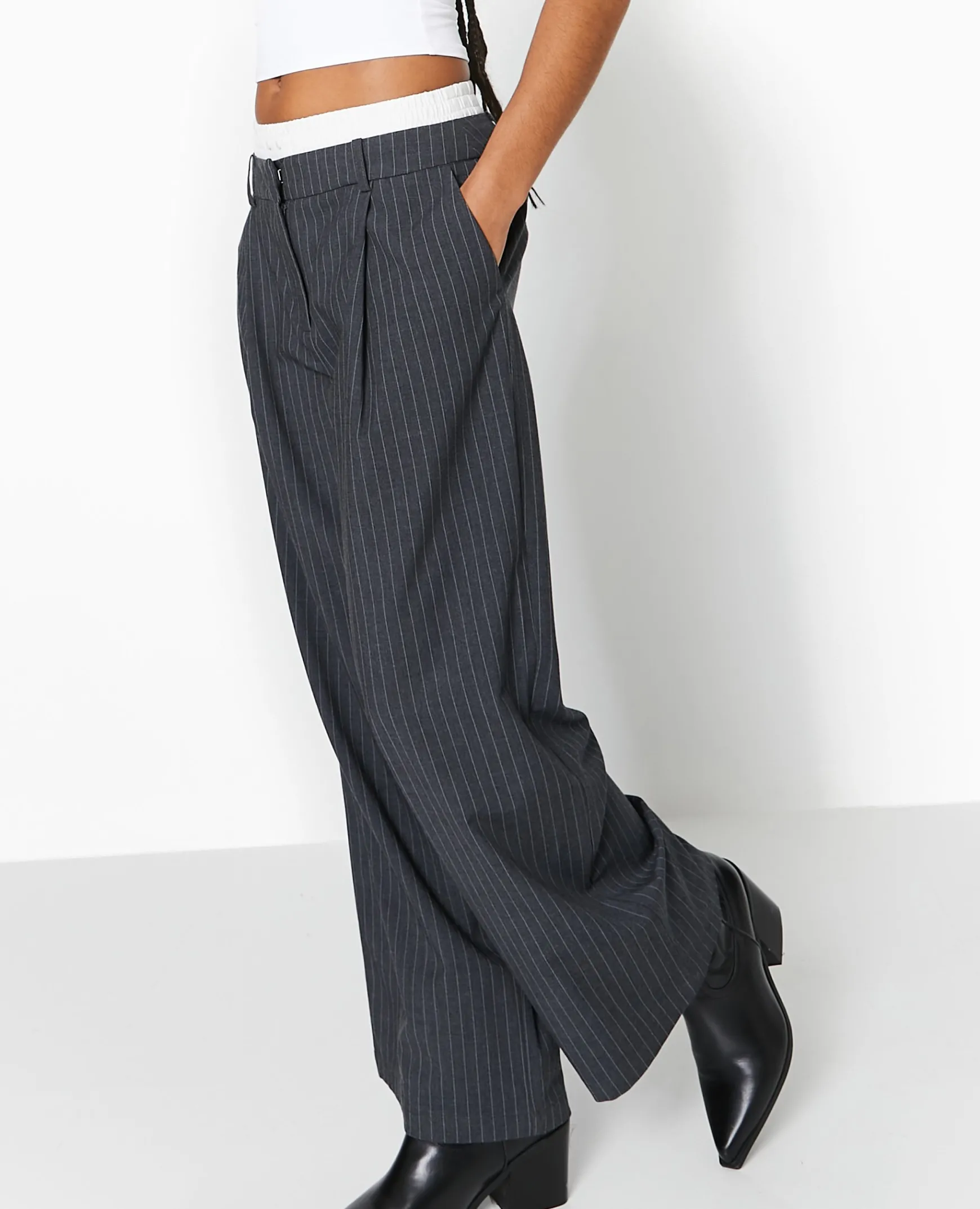 Pimkie Pantalon^Pantalon Large Avec Effet Caleçon Apparent -
