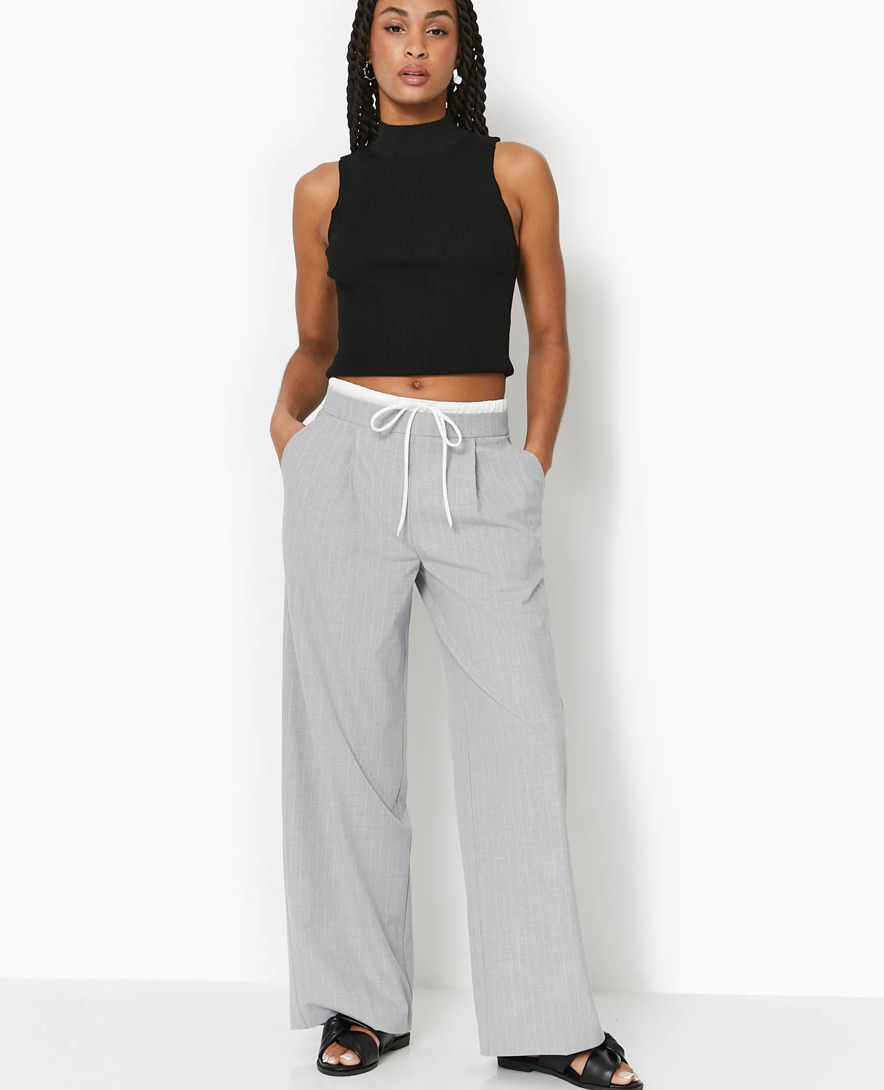 Pimkie Pantalon^Pantalon Large Avec Effet De Superposition -