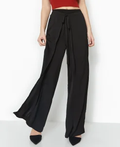 Pimkie Pantalon^Pantalon Large Avec Fentes Et Pans à Nouer -