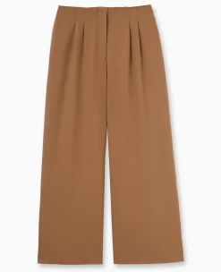 Pimkie Ensembles|Pantalon^Pantalon Large Avec Pinces - Marron