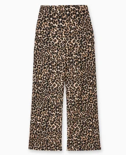 Pimkie Pantalon^Pantalon Large En Maille Reliéfée Motif Léopard -