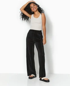 Pimkie Pantalon^Pantalon Large En Tissu Plissé Et Satiné -