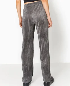 Pimkie Pantalon^Pantalon Large En Tissu Plissé Et Satiné -