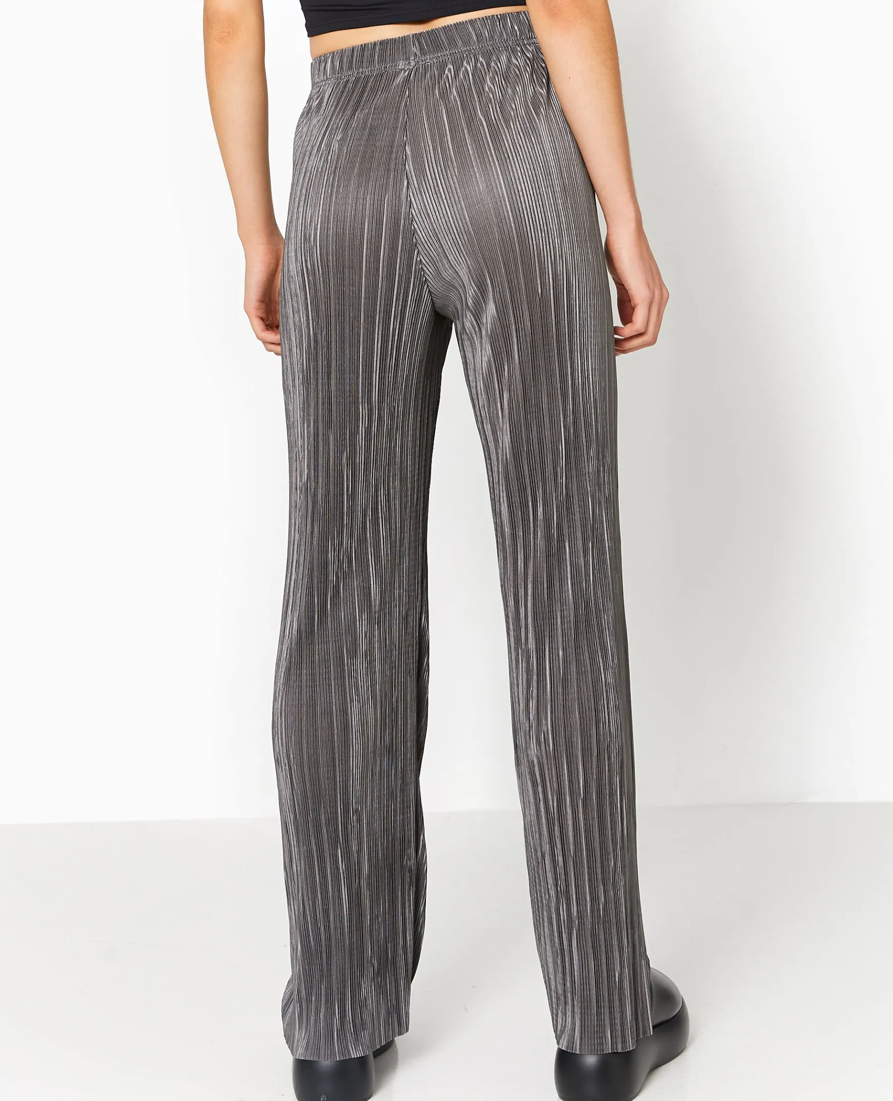 Pimkie Pantalon^Pantalon Large En Tissu Plissé Et Satiné -
