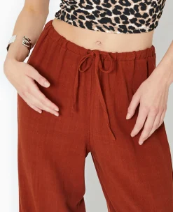 Pimkie Toute La Collection|Pantalon^Pantalon Large Et Droit Avec Taille élastiquée -