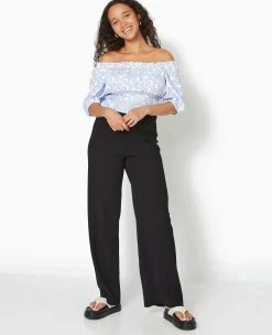 Pimkie Pantalon^Pantalon Large Et Fluide En Tissu Effet Froissé -