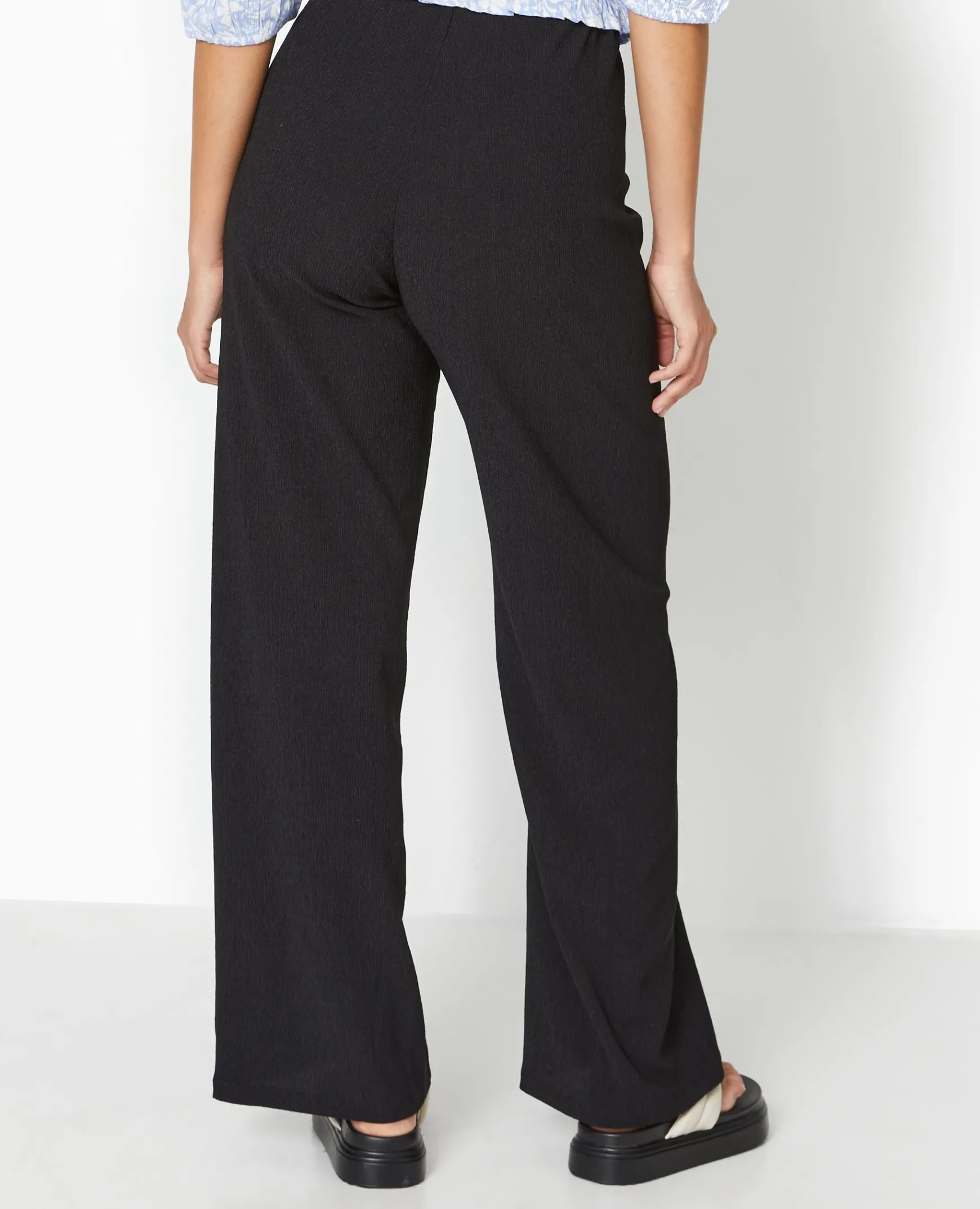 Pimkie Pantalon^Pantalon Large Et Fluide En Tissu Effet Froissé -