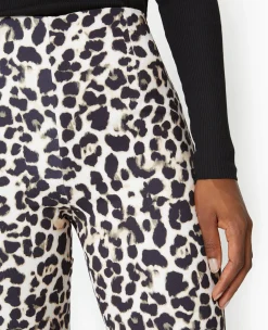 Pimkie Pantalon^Pantalon 7/8è;me Flare Motif Léopard -