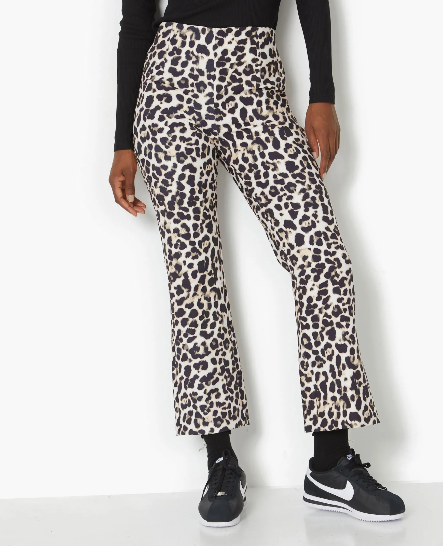 Pimkie Pantalon^Pantalon 7/8è;me Flare Motif Léopard -
