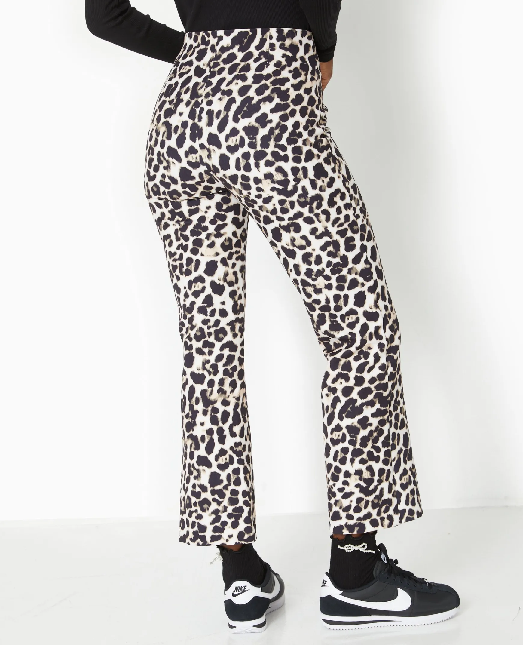 Pimkie Pantalon^Pantalon 7/8è;me Flare Motif Léopard -