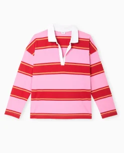 Pimkie Toute La Collection|T-Shirt Et Top^Polo Rayé Oversize Manches Longues -