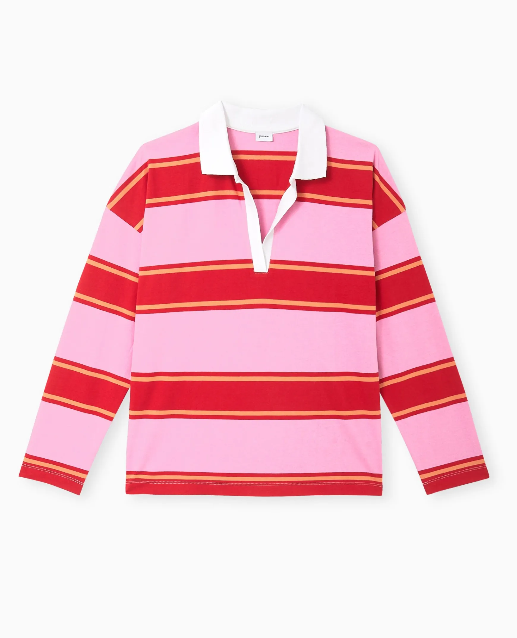 Pimkie Toute La Collection|T-Shirt Et Top^Polo Rayé Oversize Manches Longues -