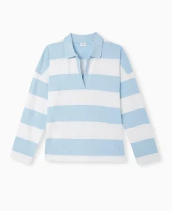 Pimkie Toute La Collection|T-Shirt Et Top^Polo Rayé Oversize Manches Longues -