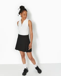 Pimkie Toute La Collection|T-Shirt Et Top^Polo Zippé Sans Manches En Maille Côtelée -