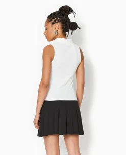Pimkie Toute La Collection|T-Shirt Et Top^Polo Zippé Sans Manches En Maille Côtelée -