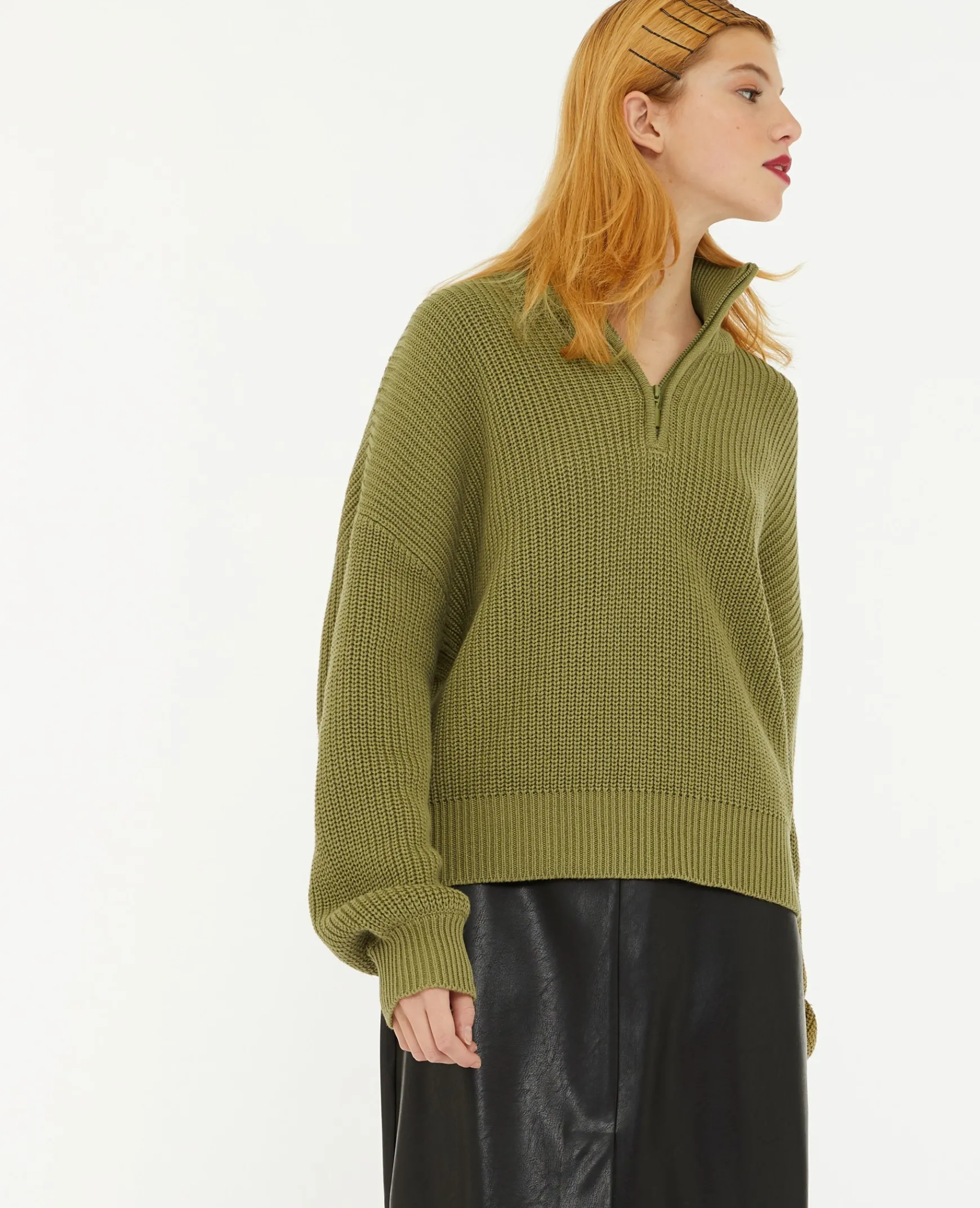 Pimkie Pull Et Gilet^Pull Col Camionneur -