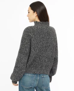 Pimkie Pull Et Gilet^Pull Col Montant Avec Détails Destroy -