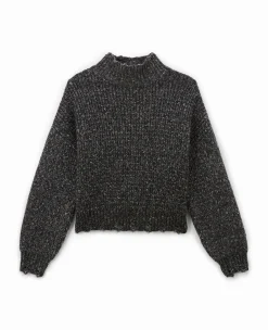 Pimkie Pull Et Gilet^Pull Col Montant Avec Détails Destroy -