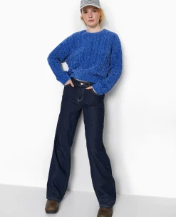 Pimkie Pull Et Gilet^Pull Col Rond En Maille Chenille Torsadée -