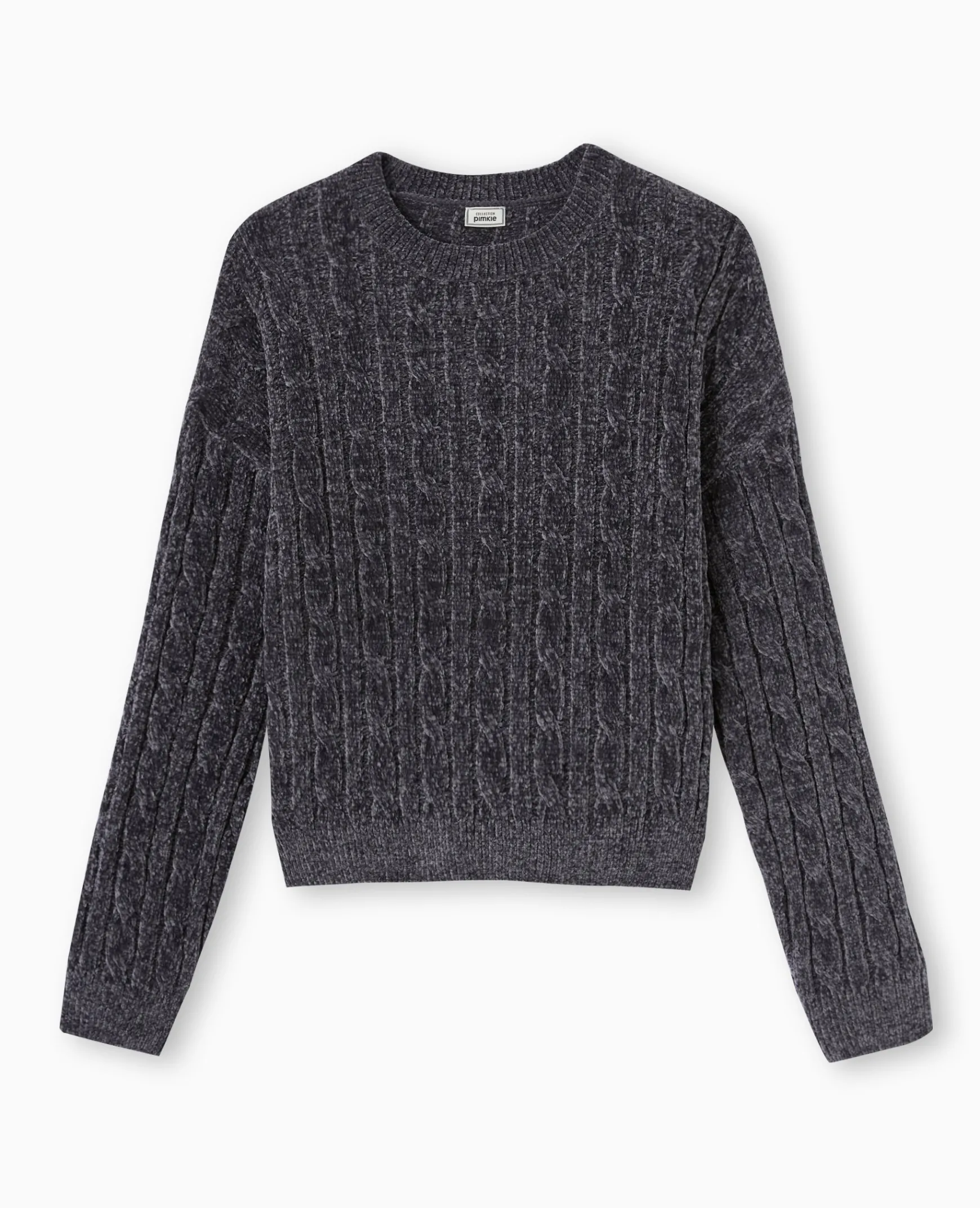 Pimkie Pull Et Gilet^Pull Col Rond En Maille Chenille Torsadée -