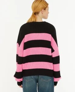 Pimkie Pull Et Gilet^Pull Col Rond En Maille Rayée -
