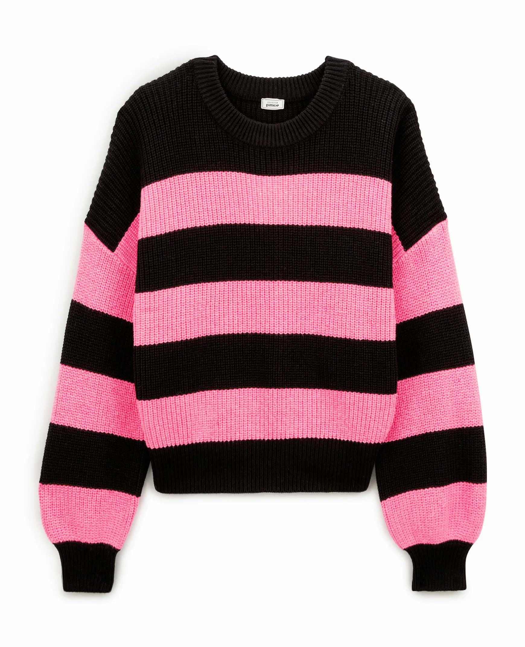 Pimkie Pull Et Gilet^Pull Col Rond En Maille Rayée -