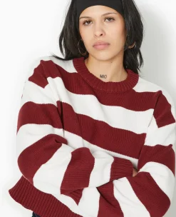 Pimkie Toute La Collection|Pull Et Gilet^Pull Col Rond En Maille Rayée -